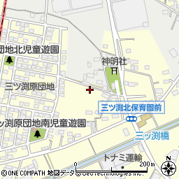 愛知県小牧市三ツ渕2324-1周辺の地図