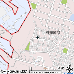 愛知県春日井市神屋町1398-69周辺の地図