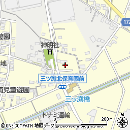 愛知県小牧市三ツ渕2307周辺の地図