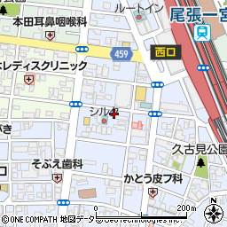 平和神社周辺の地図