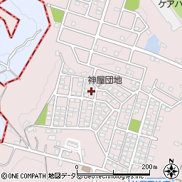 愛知県春日井市神屋町1398-55周辺の地図