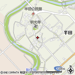 京都府福知山市半田793周辺の地図