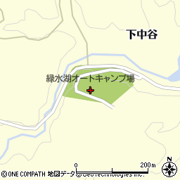 緑水湖オートキャンプ場周辺の地図