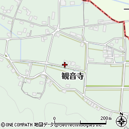 京都府福知山市観音寺192周辺の地図
