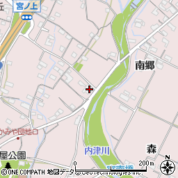 愛知県春日井市神屋町1037周辺の地図