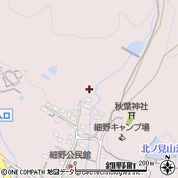 愛知県春日井市細野町周辺の地図