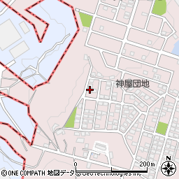 愛知県春日井市神屋町1398-75周辺の地図