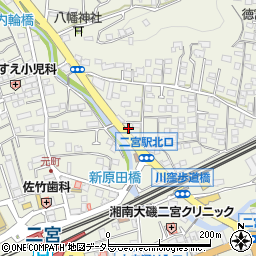 株式会社正栄堂菓子舗　二宮店周辺の地図
