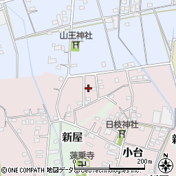 神奈川県小田原市小台208周辺の地図