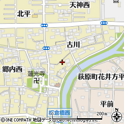 愛知県一宮市三条古川36周辺の地図
