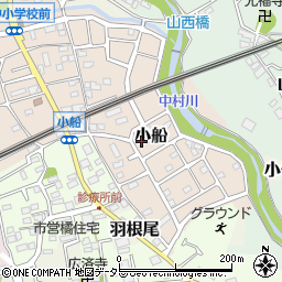 神奈川県小田原市小船1131周辺の地図