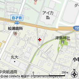 愛知県小牧市小牧原新田1469周辺の地図