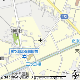 愛知県小牧市三ツ渕2268周辺の地図