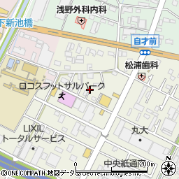 愛知県小牧市小牧原新田1422-1周辺の地図
