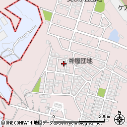 愛知県春日井市神屋町1398-63周辺の地図