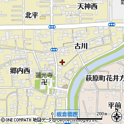 愛知県一宮市三条古川1812周辺の地図