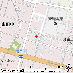 愛知県小牧市東田中2142周辺の地図