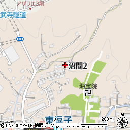 神奈川県逗子市沼間2丁目6-4周辺の地図
