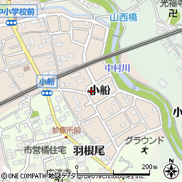 神奈川県小田原市小船1132周辺の地図