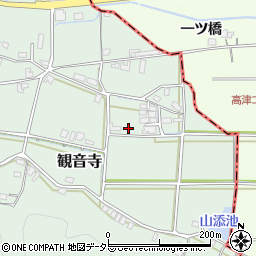 京都府福知山市観音寺1539周辺の地図