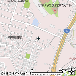 愛知県春日井市神屋町1412-29周辺の地図