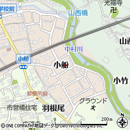 神奈川県小田原市小船1143周辺の地図