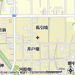 愛知県一宮市大和町福森周辺の地図