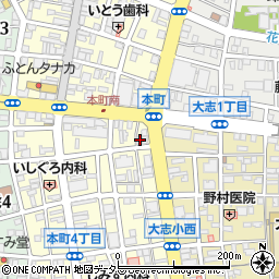 絹清呉服店周辺の地図