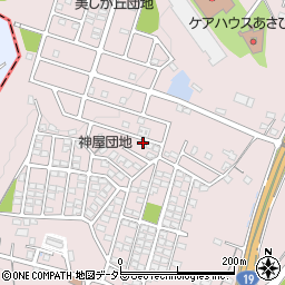 愛知県春日井市神屋町1390-78周辺の地図