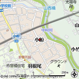 神奈川県小田原市小船1144周辺の地図