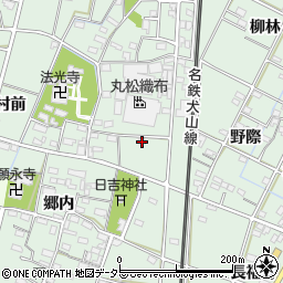 愛知県一宮市千秋町加納馬場三本木26周辺の地図