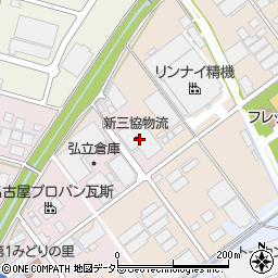 愛知県小牧市東田中1268周辺の地図
