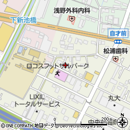 愛知県小牧市小牧原新田1260-7周辺の地図