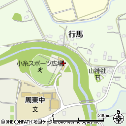 君津市小糸スポーツ広場野球場周辺の地図