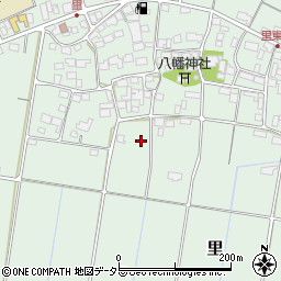 岐阜県安八郡輪之内町里868周辺の地図