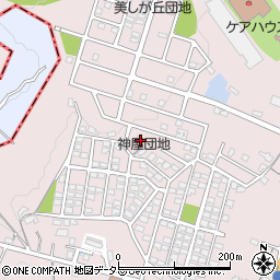 愛知県春日井市神屋町1390-75周辺の地図