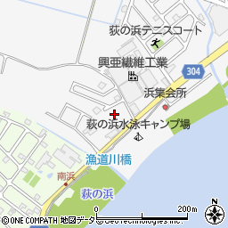 滋賀県高島市永田32-4周辺の地図