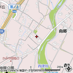愛知県春日井市神屋町1039周辺の地図