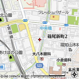 明広社周辺の地図