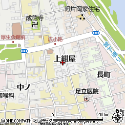京都府福知山市上紺屋周辺の地図