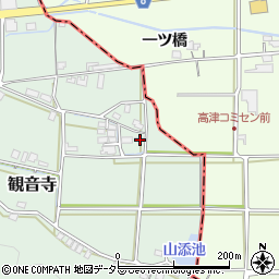 京都府福知山市観音寺172周辺の地図