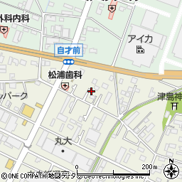 愛知県小牧市小牧原新田1455-6周辺の地図