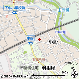 神奈川県小田原市小船1152周辺の地図