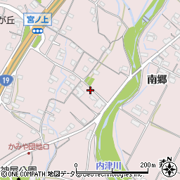愛知県春日井市神屋町1039-2周辺の地図