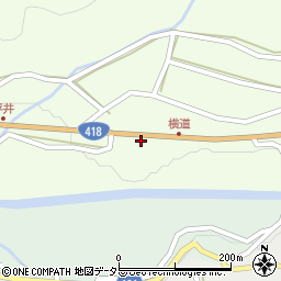岐阜県恵那市上矢作町1620周辺の地図