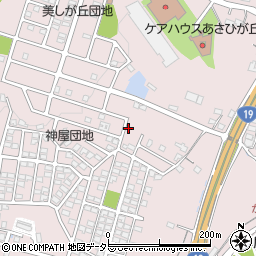 愛知県春日井市神屋町1390-85周辺の地図