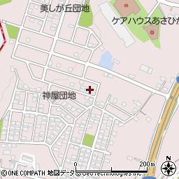 愛知県春日井市神屋町1390-67周辺の地図