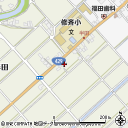 京都府福知山市半田495-1周辺の地図