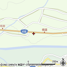 岐阜県恵那市上矢作町1619周辺の地図