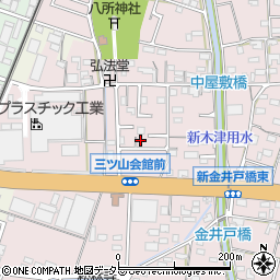 愛知県小牧市東田中296周辺の地図